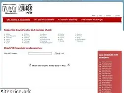 Sites similar to vatnumber.net
