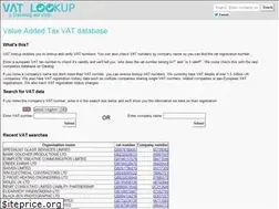 Sites similar to vatsearch.co.uk