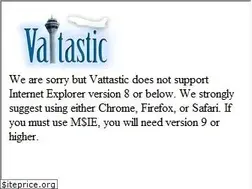 Sites similar to vattastic.com