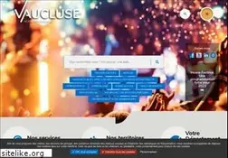 Sites similar to vaucluse.fr