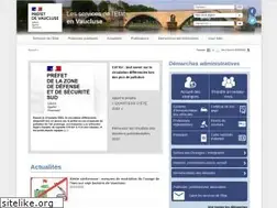 Sites similar to vaucluse.gouv.fr