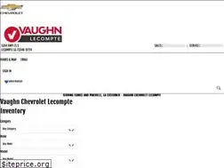 Sites similar to vaughnchevroletoflecompte.com
