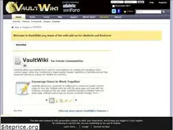 Sites similar to vaultwiki.org