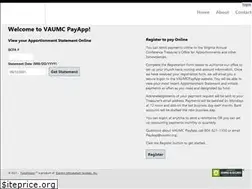 Sites similar to vaumcpayapp.org