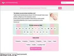Sites similar to vauvan-nimen-merkitys.com