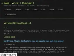 Sites similar to vavkamil.cz