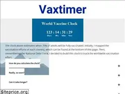 Sites similar to vaxtimer.com
