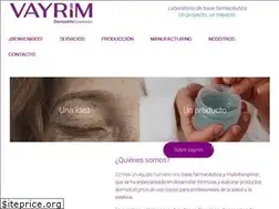 Sites similar to vayrim.com