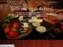 Sites similar to vazquezrestaurant.com