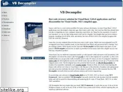 Sites similar to vb-decompiler.org