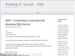 Sites similar to vbaforexcel.wordpress.com