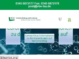 Sites similar to vbe-lsa.de