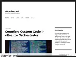 Sites similar to vbombarded.wordpress.com
