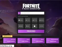 Sites similar to vbuckgenerator.online