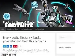 Sites similar to vbuckgenerators.com