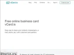 Sites similar to vcard.is