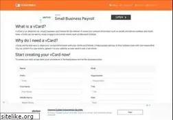 Sites similar to vcardmaker.com