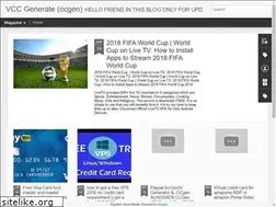 Sites similar to vccgen.blogspot.com