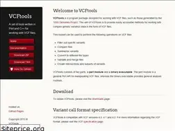Sites similar to vcftools.github.io