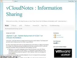 Sites similar to vcloudnotes.com