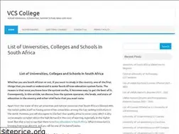 Sites similar to vcscollege.com
