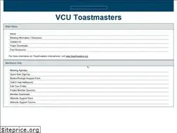 Sites similar to vcutoastmasters.com