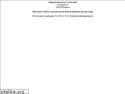 Sites similar to vdbaccountants.nl
