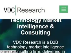 Sites similar to vdcresearch.com