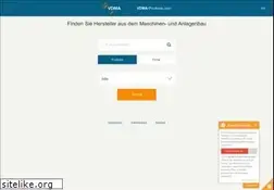 Sites similar to vdma-products.com