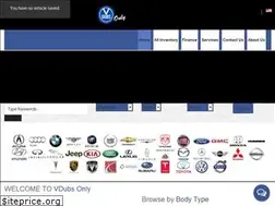 Sites similar to vdubsonlydallas.com