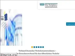 Sites similar to vdv.de