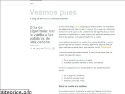 Sites similar to veamospues.wordpress.com