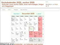 Sites similar to vecko-kalender.com