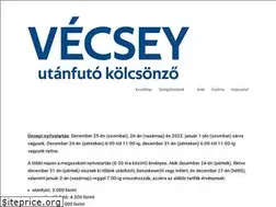 Sites similar to vecseyutanfuto.hu