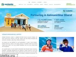 Sites similar to vedantaresources.com