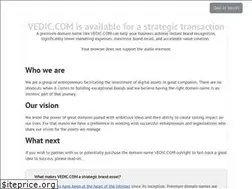 Sites similar to vedic.com