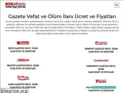 Sites similar to vefatilan.com.tr