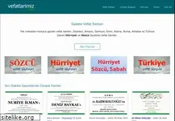 Sites similar to vefatlarimiz.com