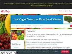 Sites similar to veganarticles.com