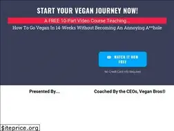 Sites similar to veganbros.com