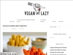 Sites similar to veganbutlazy.com