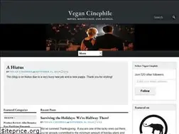 Sites similar to vegancinephile.com