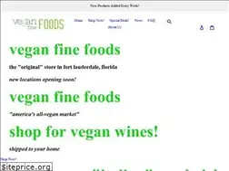 Sites similar to veganfinefoods.com