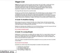 Sites similar to veganl.com