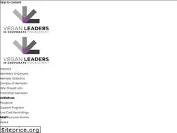 Sites similar to veganleaders.com
