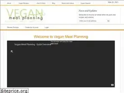 Sites similar to veganmealplanning.com