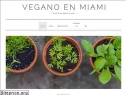 Sites similar to veganoenmiami.com