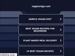 Sites similar to veganorigo.com