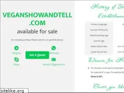 Sites similar to veganshowandtell.com
