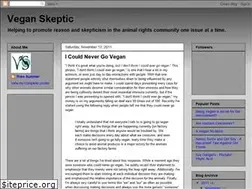 Sites similar to veganskeptic.blogspot.com